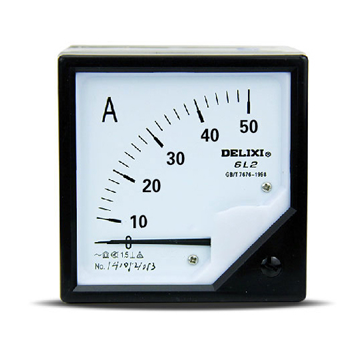 模擬指示電測量儀表；6L2-50/5 ★
