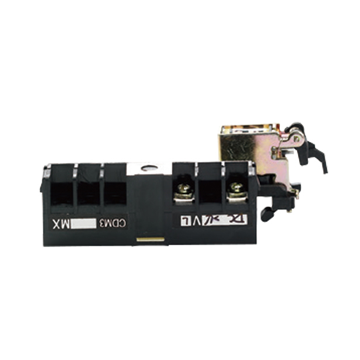 漏電塑殼斷路器附件；分勵左(引線)CDM3L-160/250 AC400V
