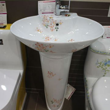 衛(wèi)生間柱盆 洗臉盆